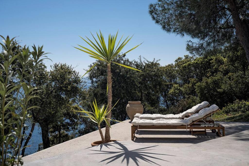 Laconian Collection Villa Big Blue Mavrovoúnion Dış mekan fotoğraf